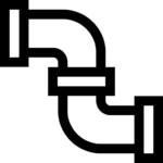 Защелка межкомнатная MORELLI LP6-45 W Цвет - Белый