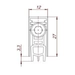 Автоматический порог Armadillo (Армадилло) EASY BLOCK U/820