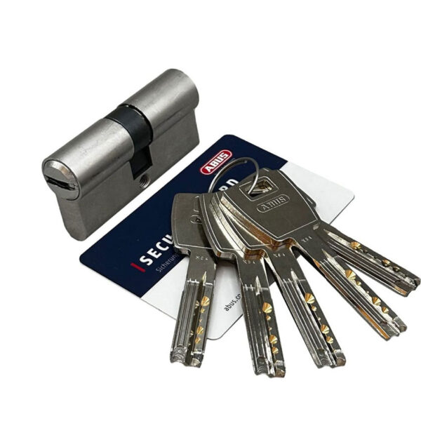 Механизм цилиндровый ABUS X6410 ключ/ключ 30-30 (60 мм) NI (5 key)