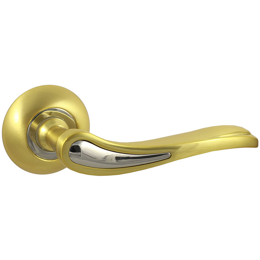 Ручка дверная Vantage V64C матовое золото