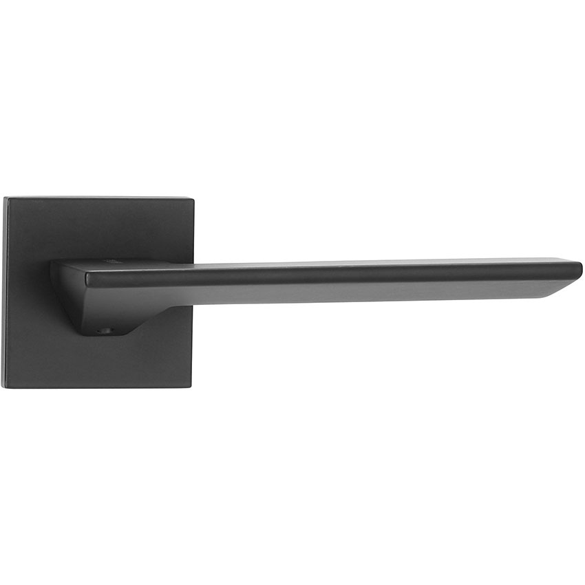 Ручка дверная Vantage V90BL-2 SL чёрный
