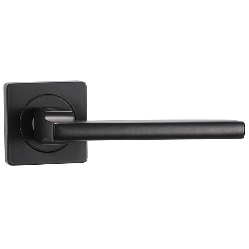 Ручка дверная Vantage V53BL-2 AL чёрный